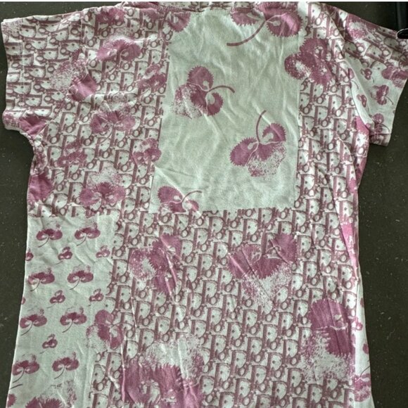 *NOT SOLD* VINTAGE DIOR PINK MONOGRAM WOMEN'S TOP - Picture 2 of 3